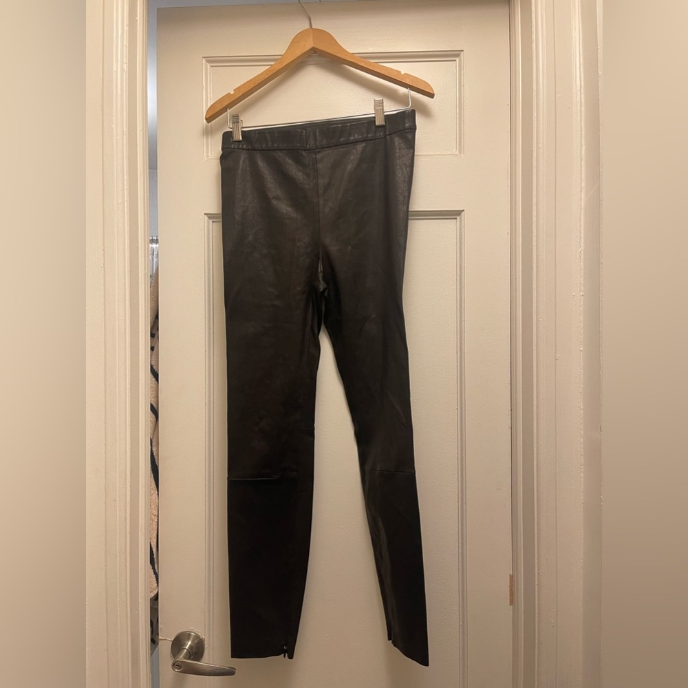 Intermix Melanie Leather Leggings